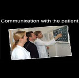 Communication with the patient